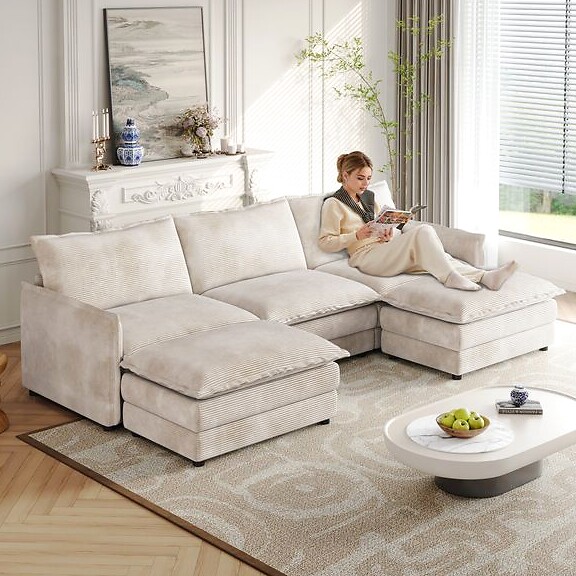 NIMBUS Cloud Couch in a modern living room