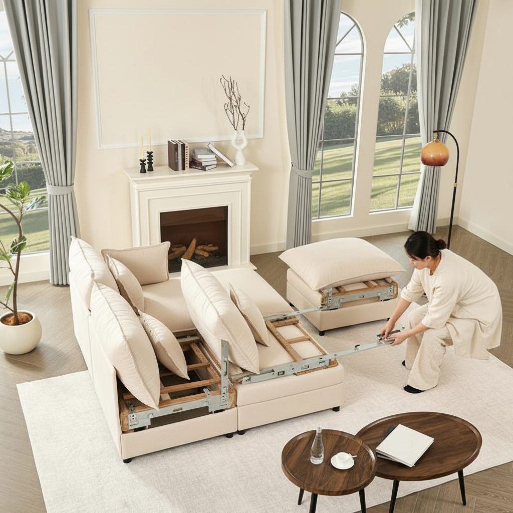 NIMBUS Cloud Couch top-down view